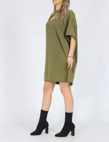Rochie scurta SHEIN, verde