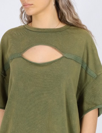 Rochie scurta SHEIN, verde