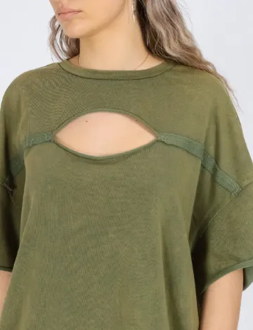 Rochie scurta SHEIN, verde