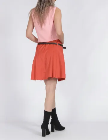 Fusta Vero Moda, portocaliu