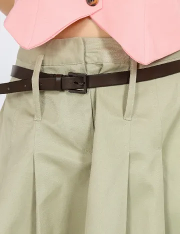 Fusta Vero Moda, verde deschis