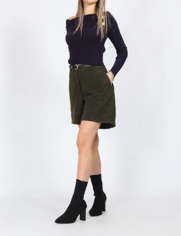 Pantaloni scurti Vero Moda, kaki