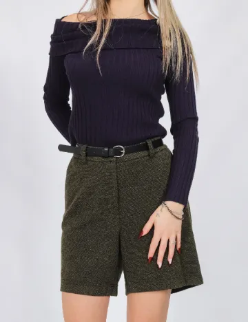 Pantaloni scurti Vero Moda, kaki
