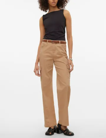 Pantaloni Vero Moda, maro