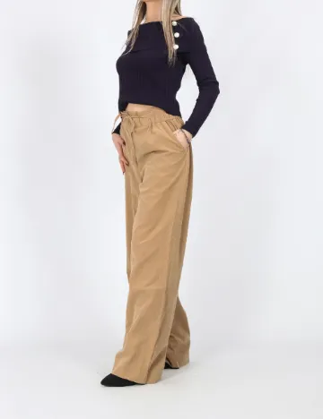 Pantaloni Vero Moda, maro