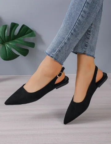 Balerini SHEIN, negru Negru