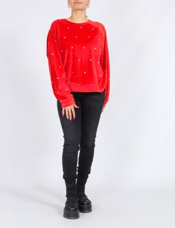 Bluza Vero Moda, rosu