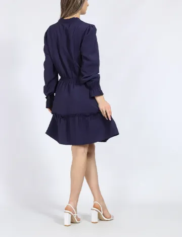 Rochie scurta Vero Moda, bleumarin