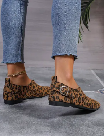 Balerini SHEIN, animal print