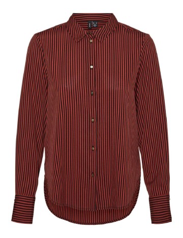 Camasa Vero Moda, caramiziu