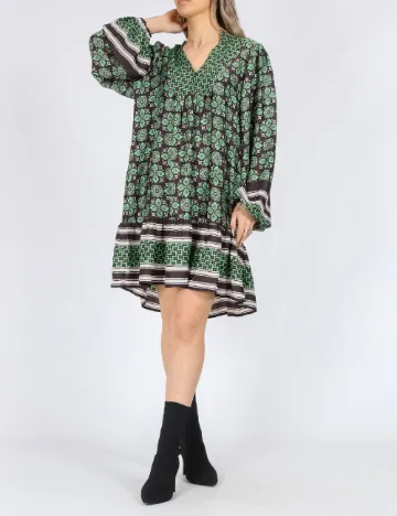 Rochie scurta Vero Moda, verde