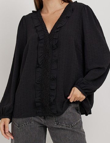 Bluza Vero Moda, negru
