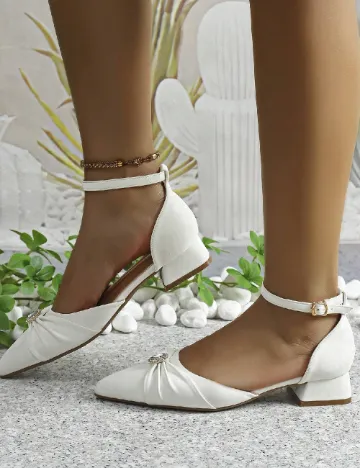 Pantofi SHEIN, alb
