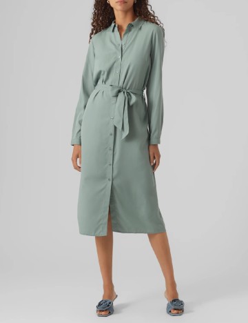 Rochie medie Vero Moda, verde