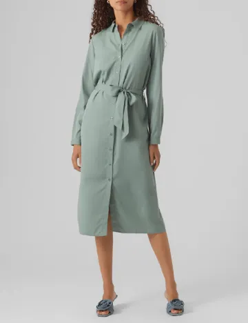 Rochie medie Vero Moda, verde