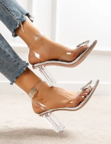 Pantofi SHEIN, transparent