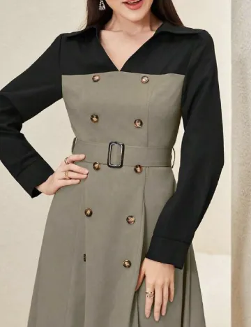 Rochie medie SHEIN, gri