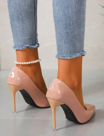 Pantofi SHEIN, roz pudra