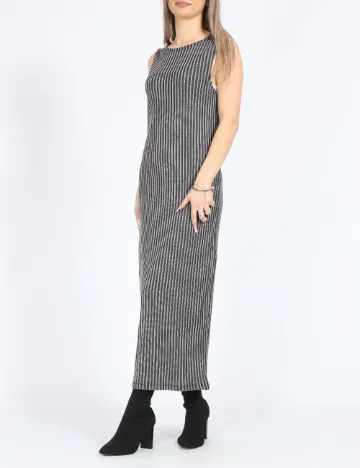 Rochie lunga Noisy May, gri