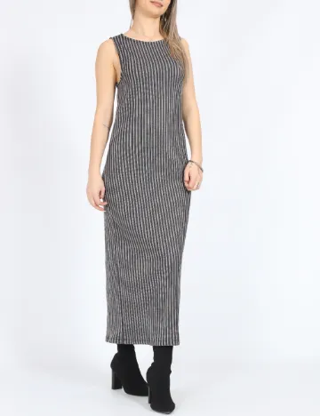 Rochie lunga Noisy May, gri