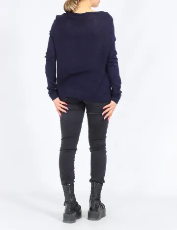 Bluza Vero Moda, bleumarin