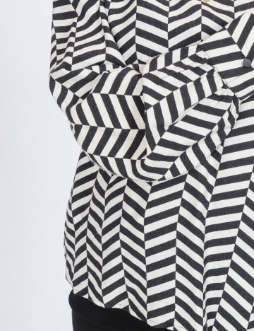 Bluza Only, alb/negru