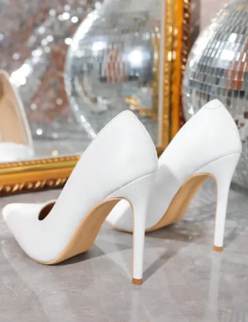 Pantofi SHEIN, alb