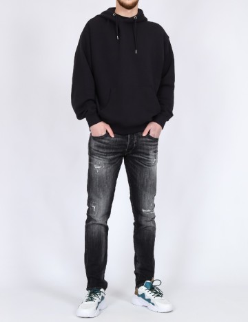Hanorac Oversize Jack&Jones, negru