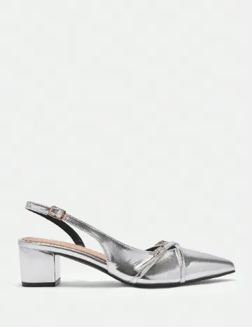 Pantofi SHEIN, argintiu
