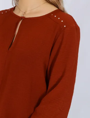 Bluza Vero Moda, maro