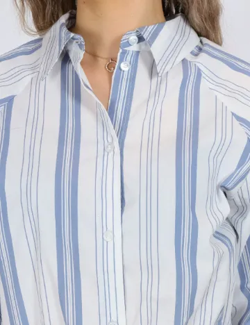 Camasa Jack&Jones, alb/albastru