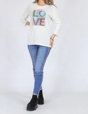 Bluza s.Oliver, alb