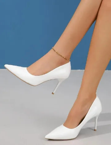 Pantofi SHEIN, alb