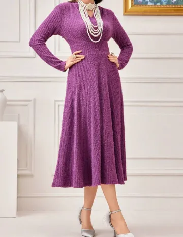 Rochie medie SHEIN, mov