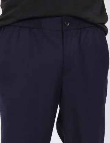 Pantaloni Jack&Jones, bleumarin