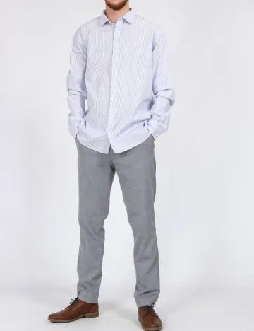 Camasa Jack&Jones, alb/albastru