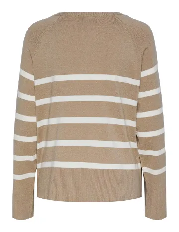 Bluza Pieces, maro