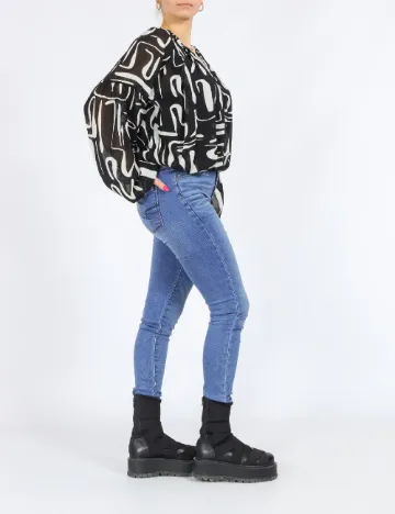 Blugi American Eagle, albastru
