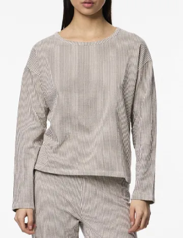 Bluza Pieces, gri