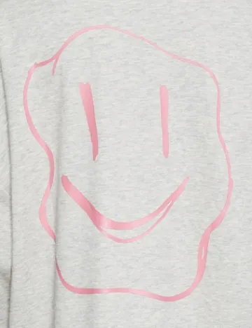 Bluza Pieces, gri