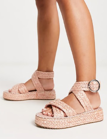 Sandale ASOS, roz