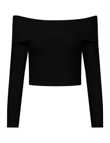 Bluza Pieces, negru