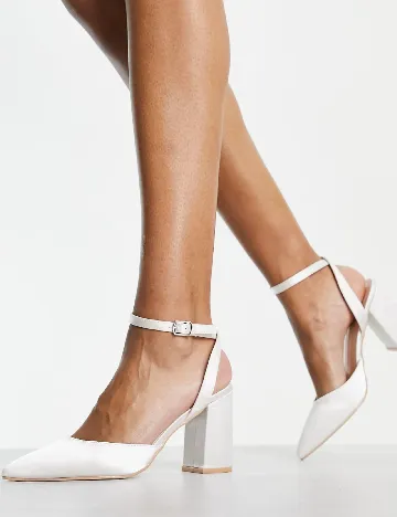 Pantofi Be Mine, alb