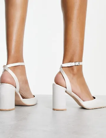 Pantofi Be Mine, alb