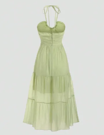 Rochie medie SHEIN, verde