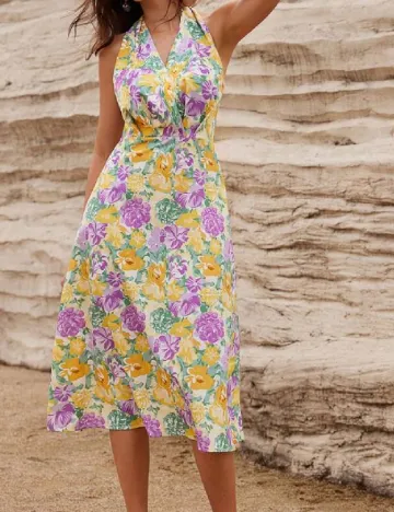 Rochie medie SHEIN, floral print