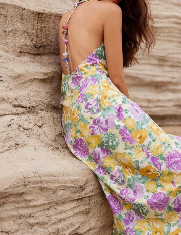 Rochie medie SHEIN, floral print