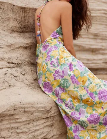 Rochie medie SHEIN, floral print