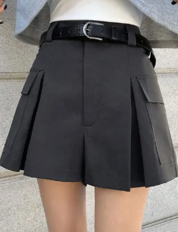 Pantaloni scurti Dazy, gri inchis