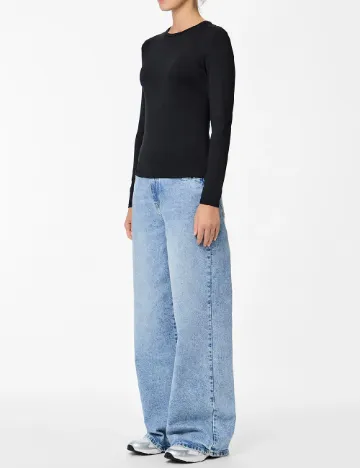 Bluza Pieces, negru